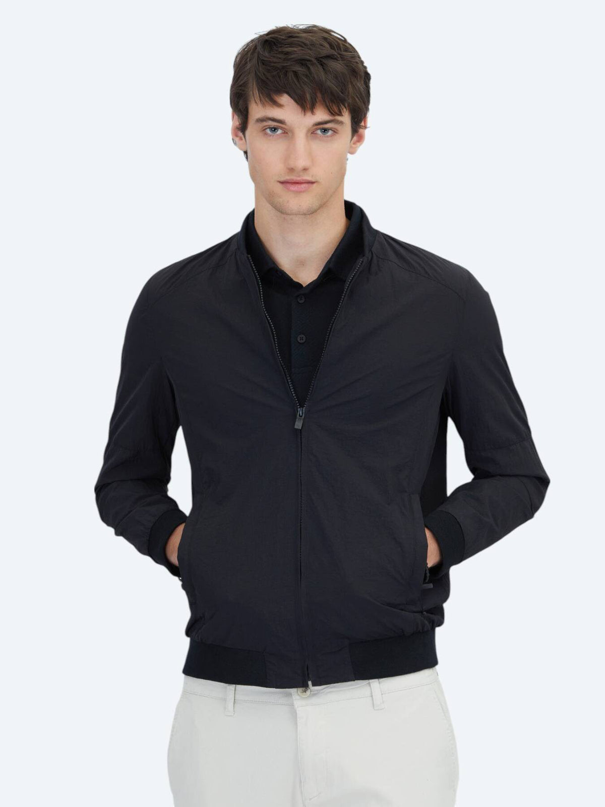 Strukturierte Jacke