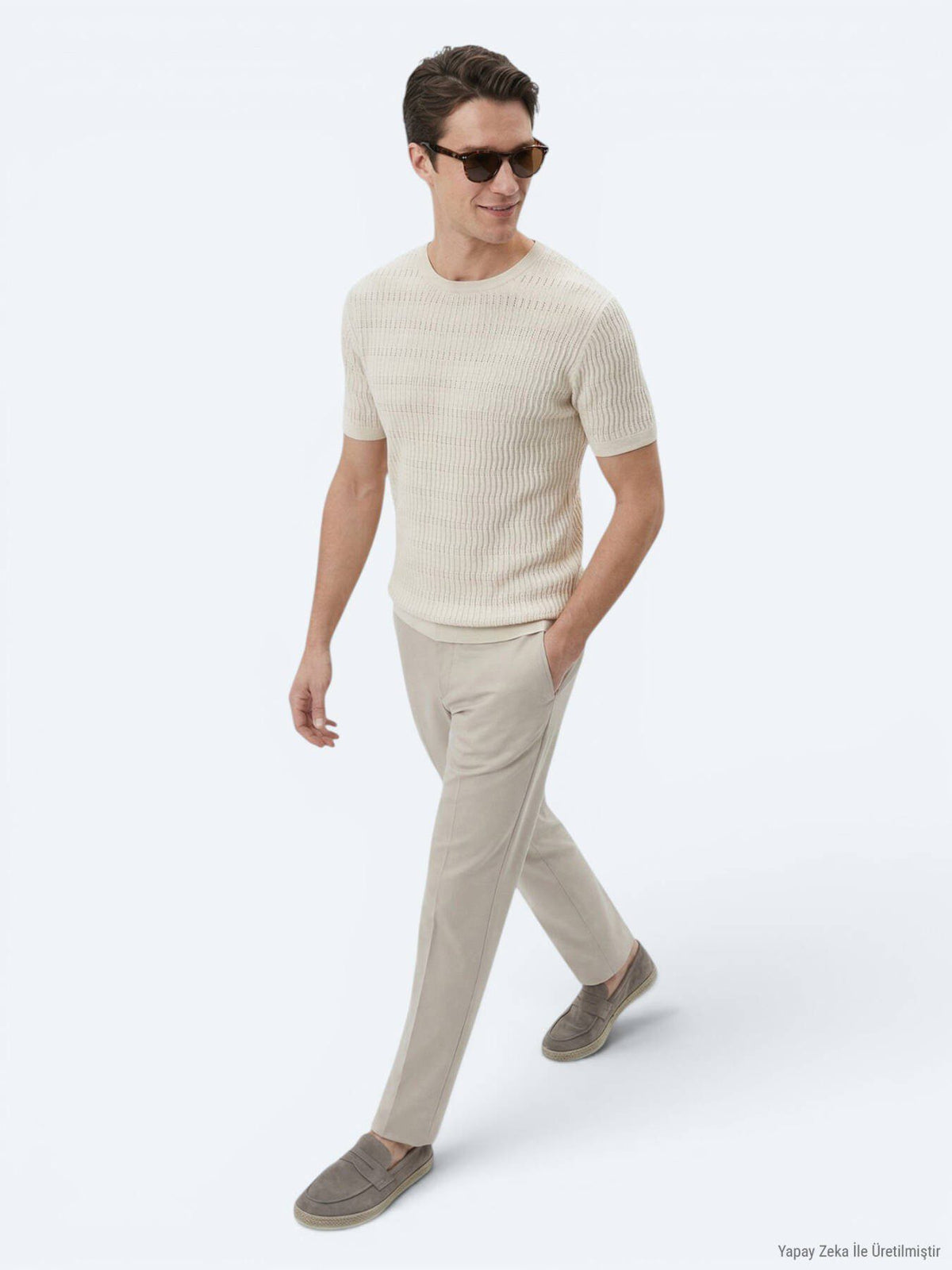 Fahrrad Halsmuster Pullover