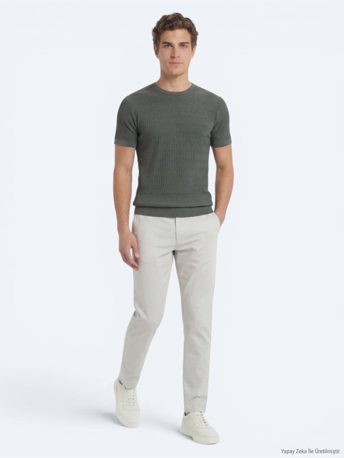 Fahrrad Halsmuster Pullover
