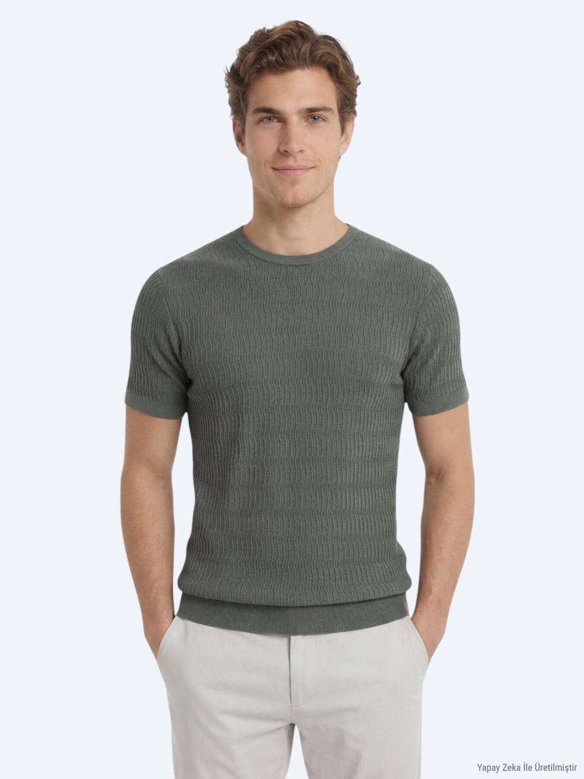 Fahrrad Halsmuster Pullover