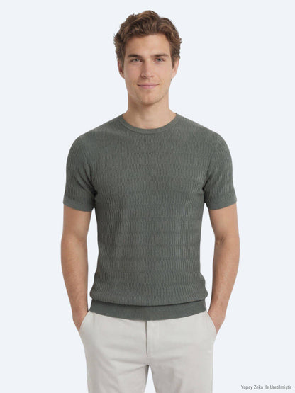 Fahrrad Halsmuster Pullover