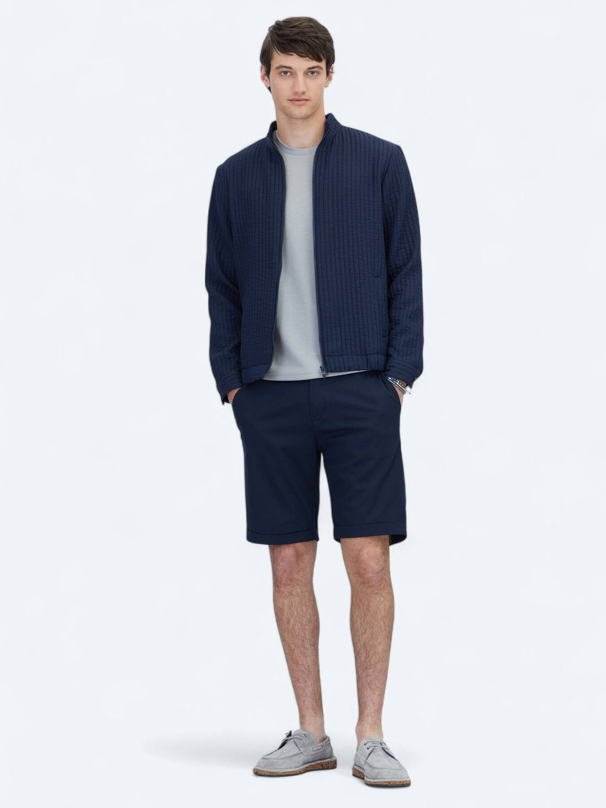 Strukturierte Jacke
