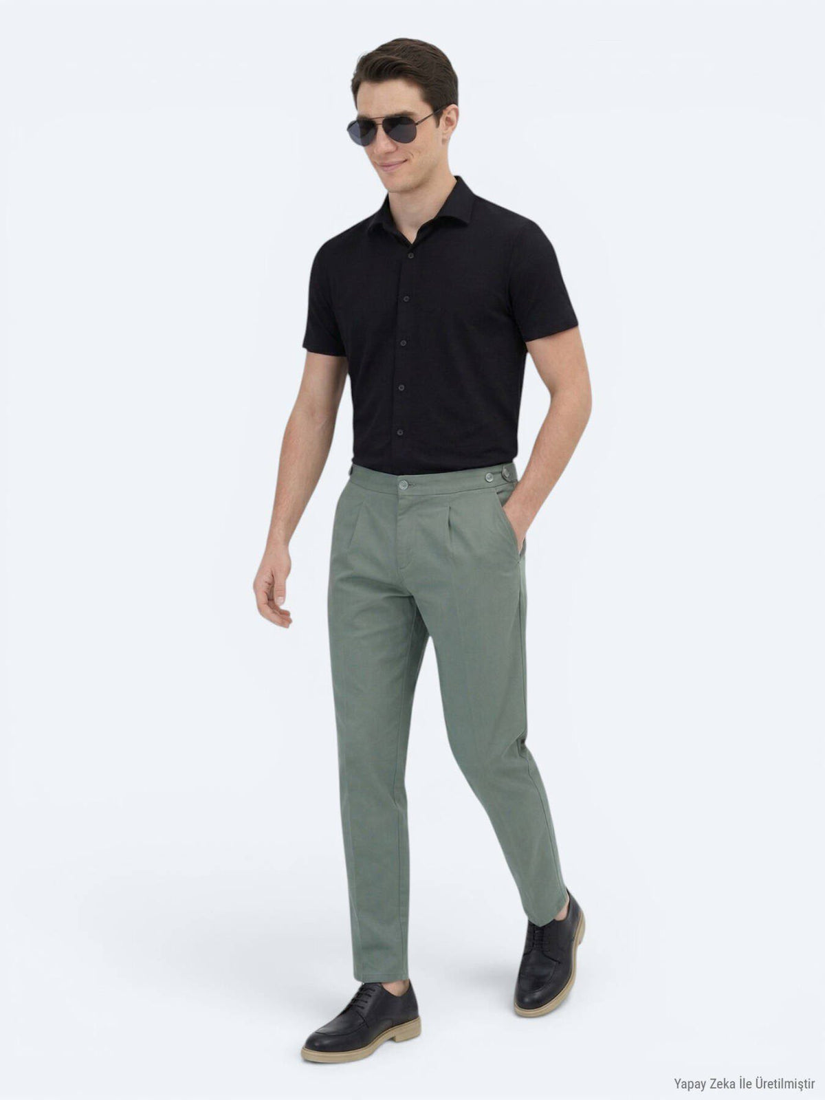 Einfaches Regular Fit Freizeithemd
