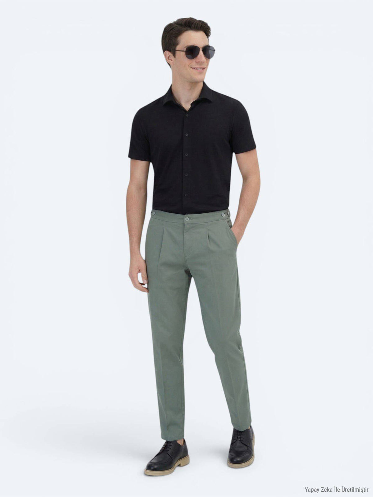 Einfaches Regular Fit Freizeithemd