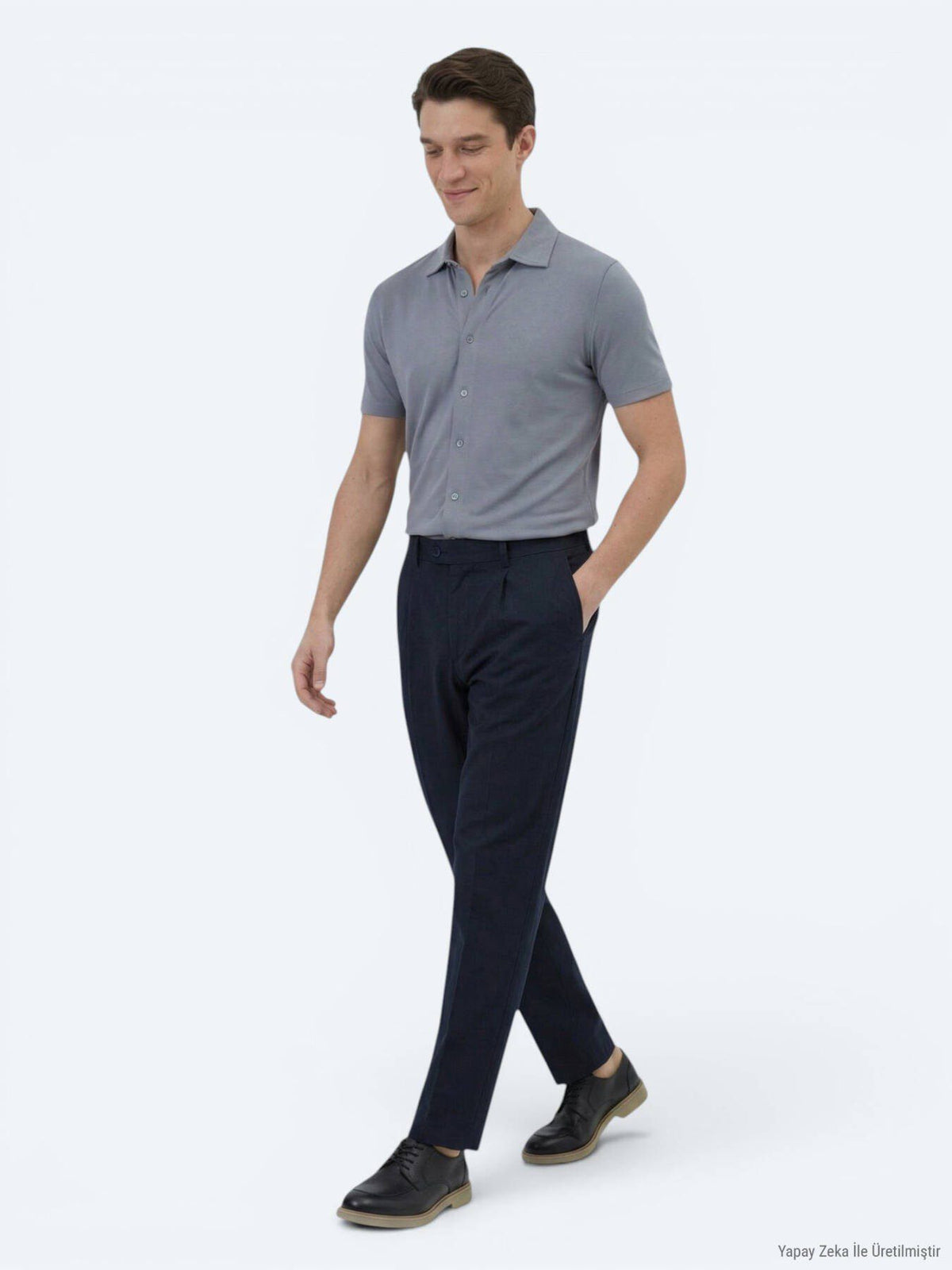Einfaches Regular Fit Freizeithemd