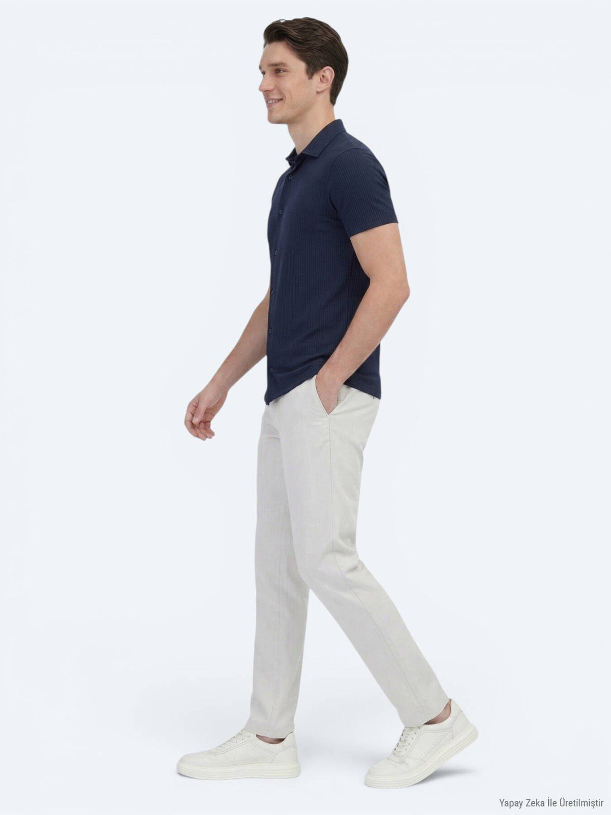 Gemustertes Regular Fit Freizeithemd