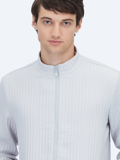 Strukturierte Jacke