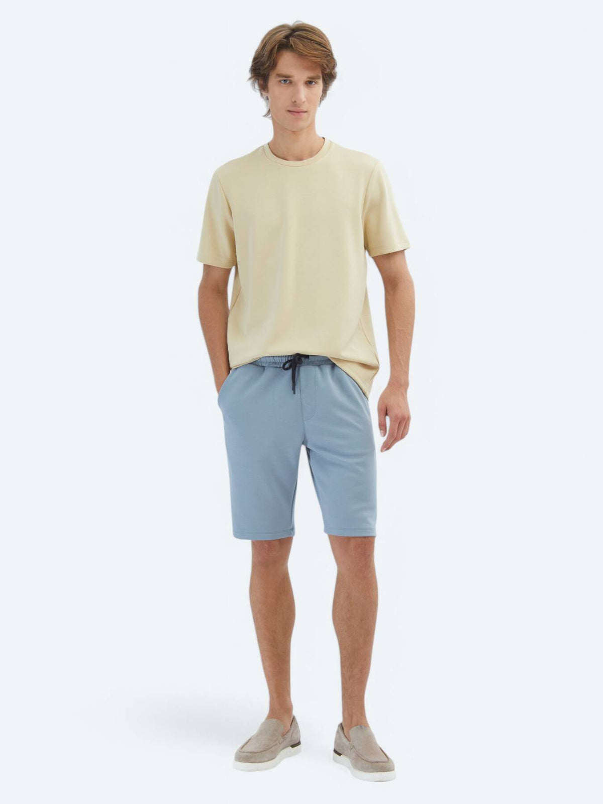 Einfaches Fahrrad Hals T-Shirt