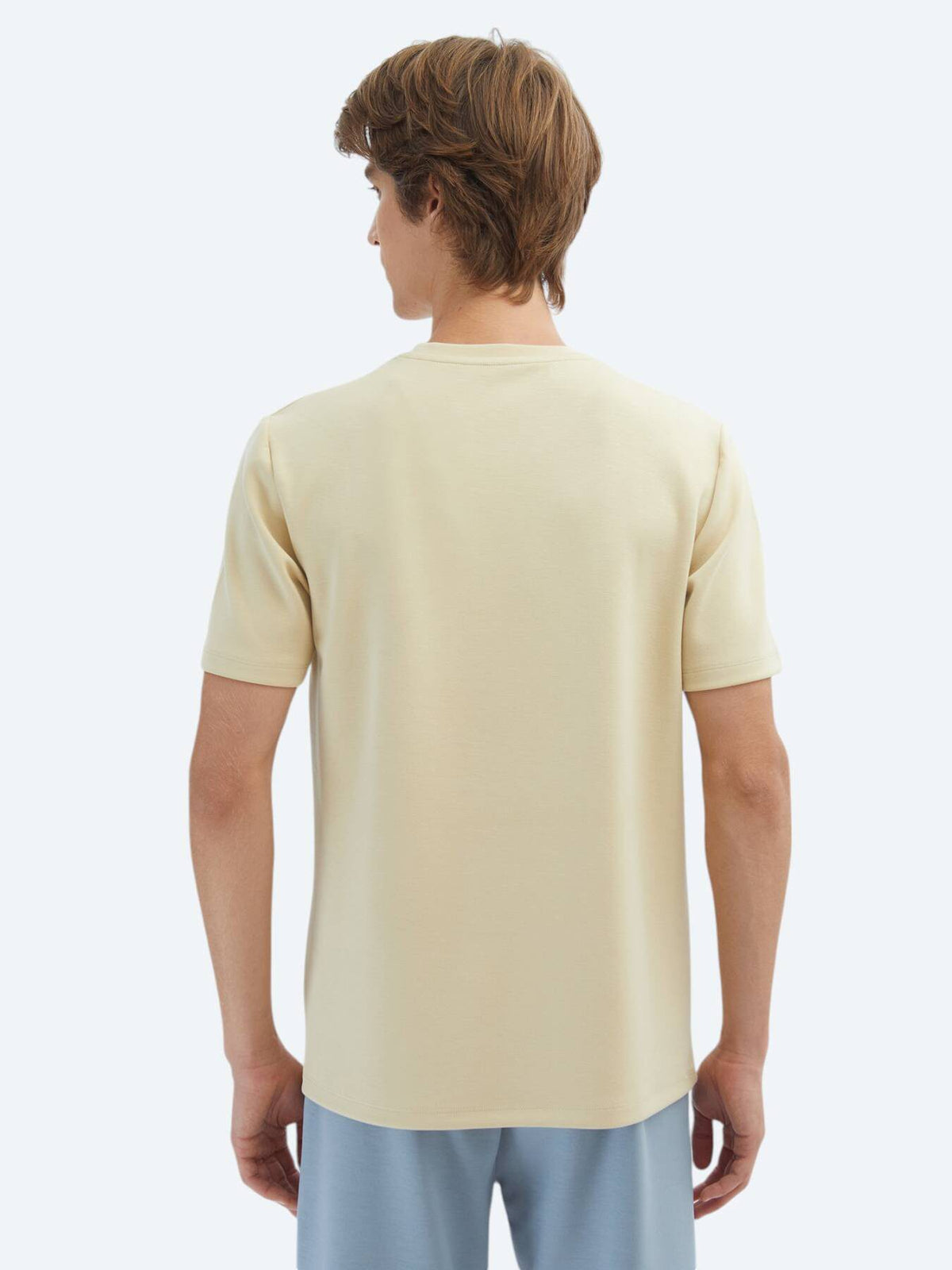 Einfaches Fahrrad Hals T-Shirt