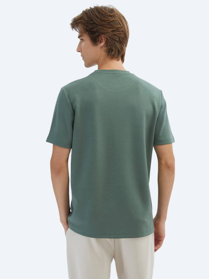 Einfaches Fahrrad Hals T-Shirt