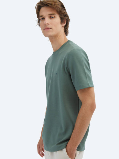 Einfaches Fahrrad Hals T-Shirt