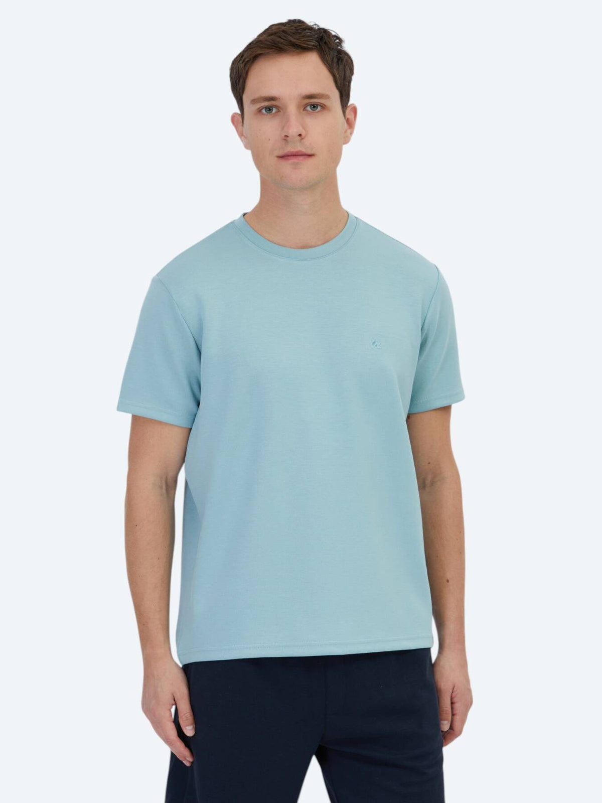Einfaches Fahrrad Hals T-Shirt