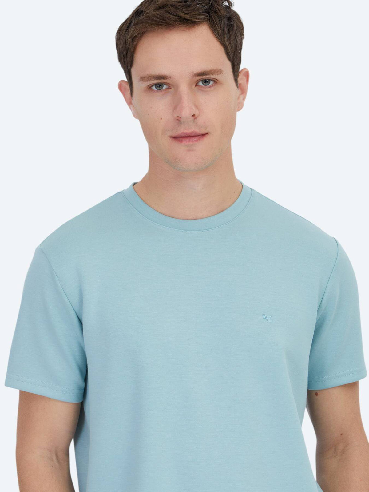 Einfaches Fahrrad Hals T-Shirt