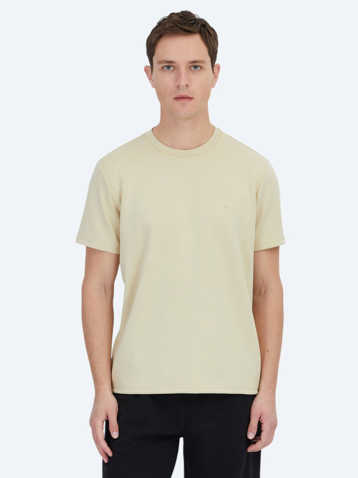 Einfaches Rundhals T-Shirt