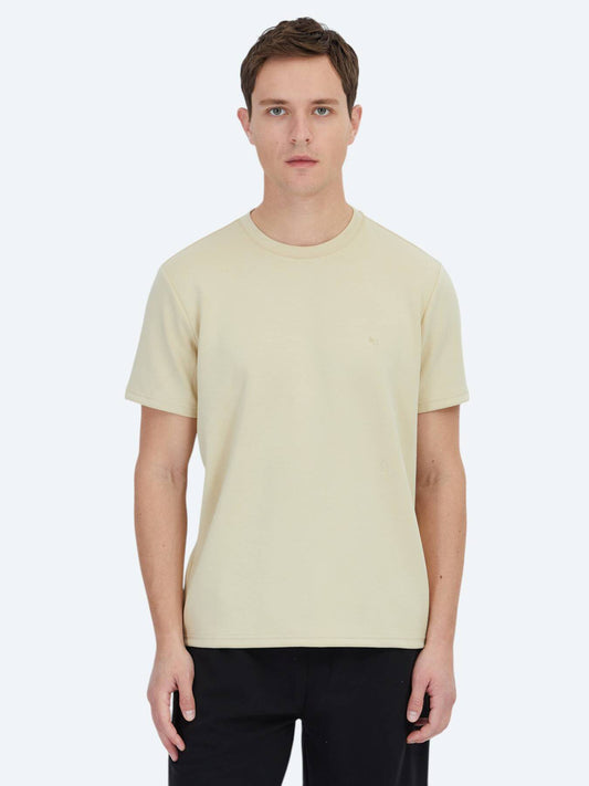 Einfaches Rundhals T-Shirt