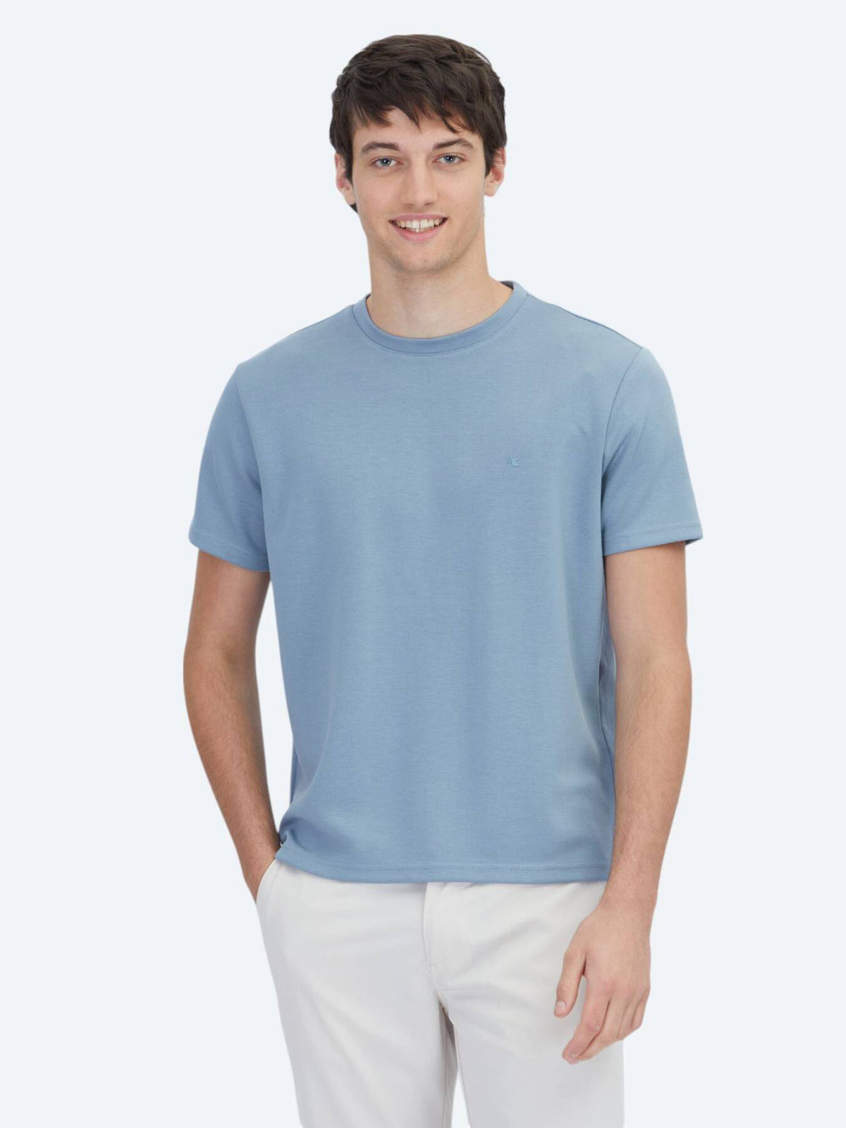 Einfaches Fahrrad Hals T-Shirt
