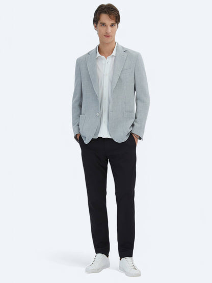 Gemusterte Modern Fit Jacke