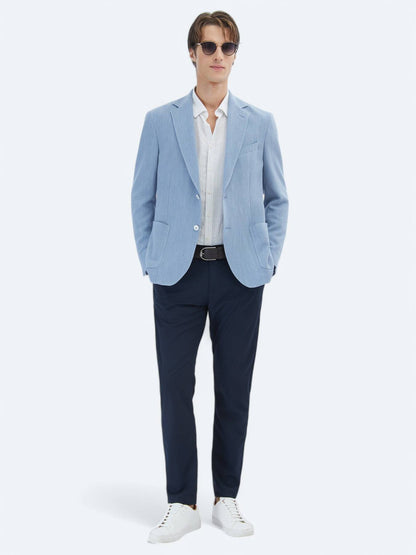 Gemusterte Modern Fit Jacke