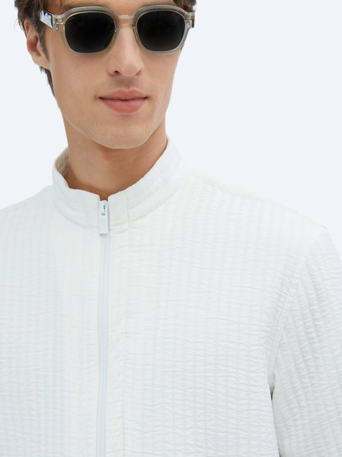 Strukturierte Jacke