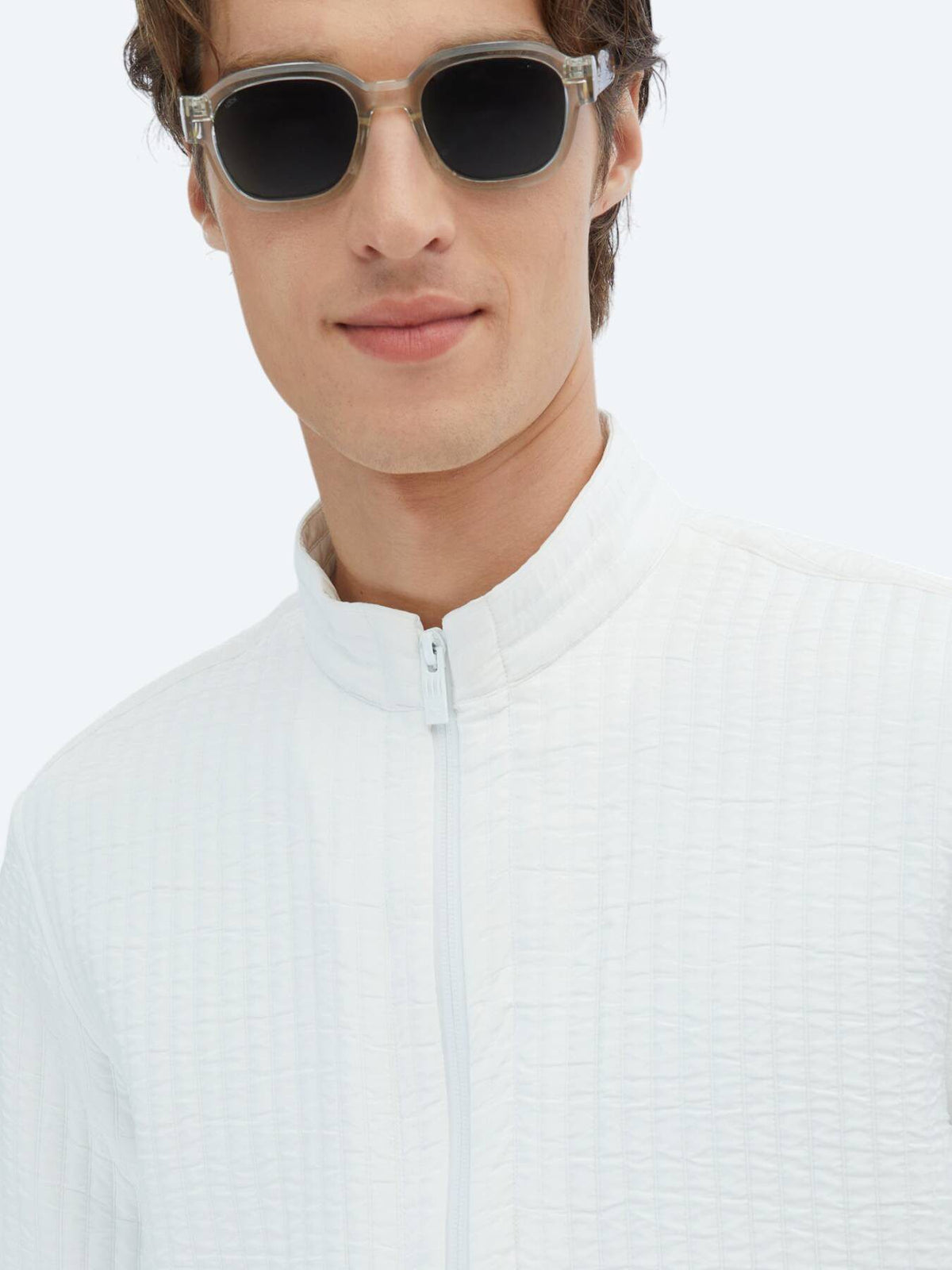 Strukturierte Jacke