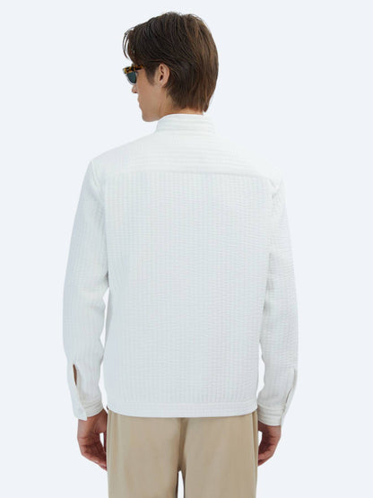 Strukturierte Jacke
