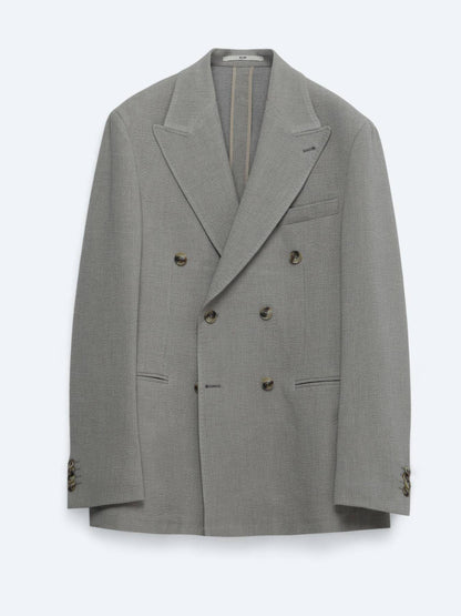 Komfort-Jacke mit Nerzmuster