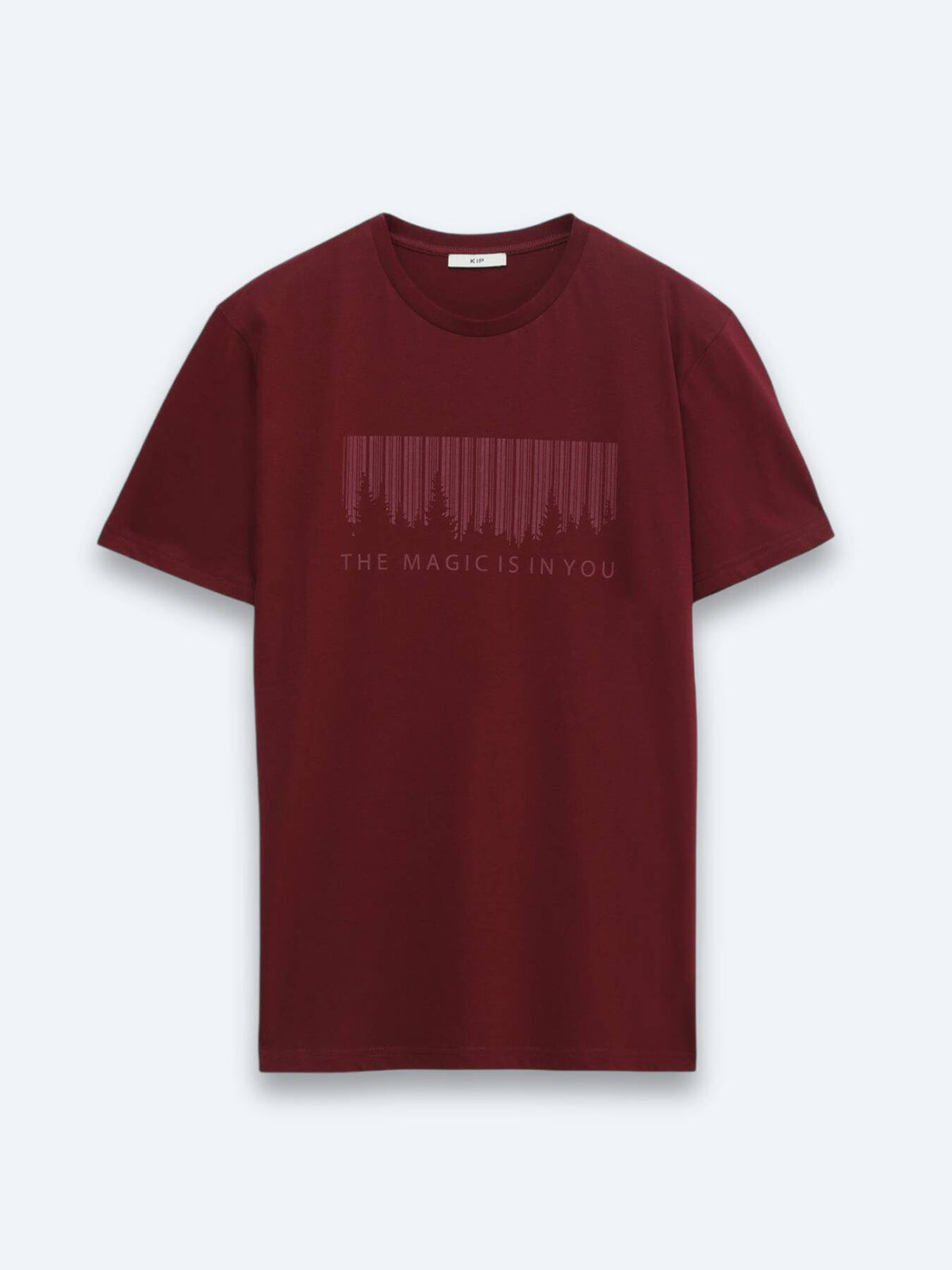 Bedrucktes Fahrrad-Kragen 100% Baumwoll-T-Shirt