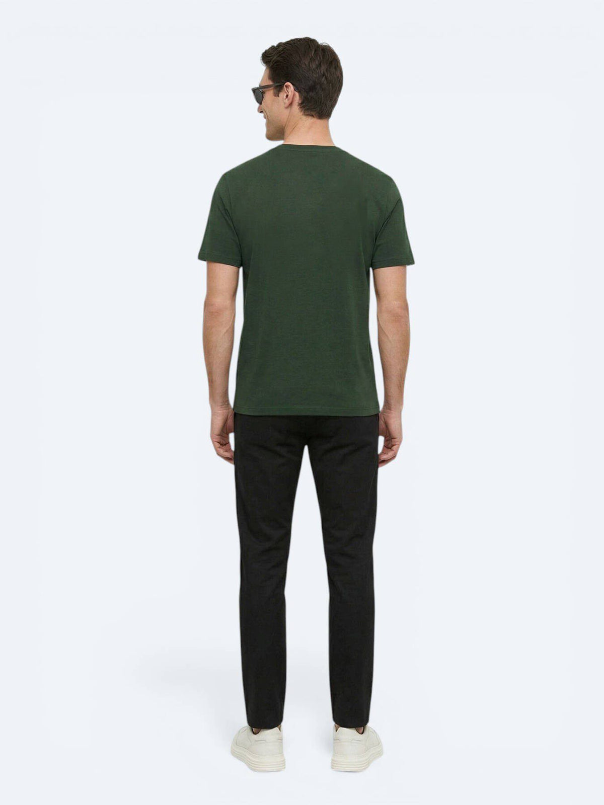 Bedrucktes Fahrrad-Kragen 100% Baumwoll-T-Shirt