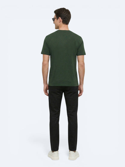 Bedrucktes Fahrrad-Kragen 100% Baumwoll-T-Shirt
