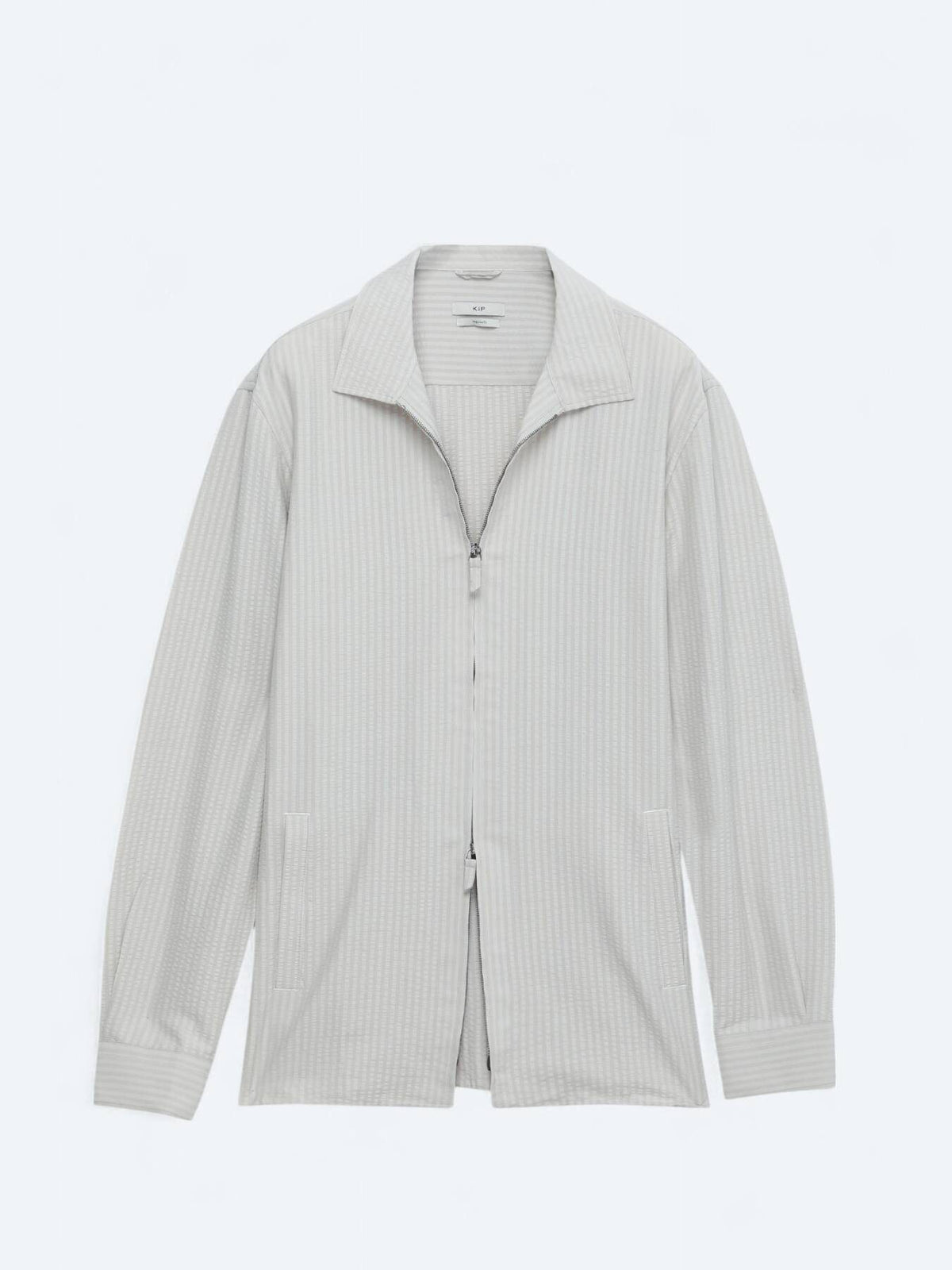 Bej Regular Fit Gewebte Overshirt