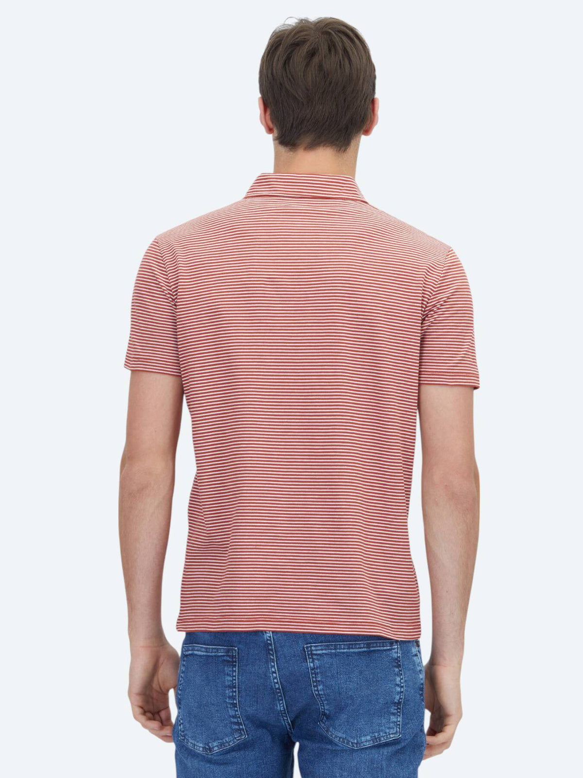 Kiremit Polo T-Shirt aus 100% Baumwolle