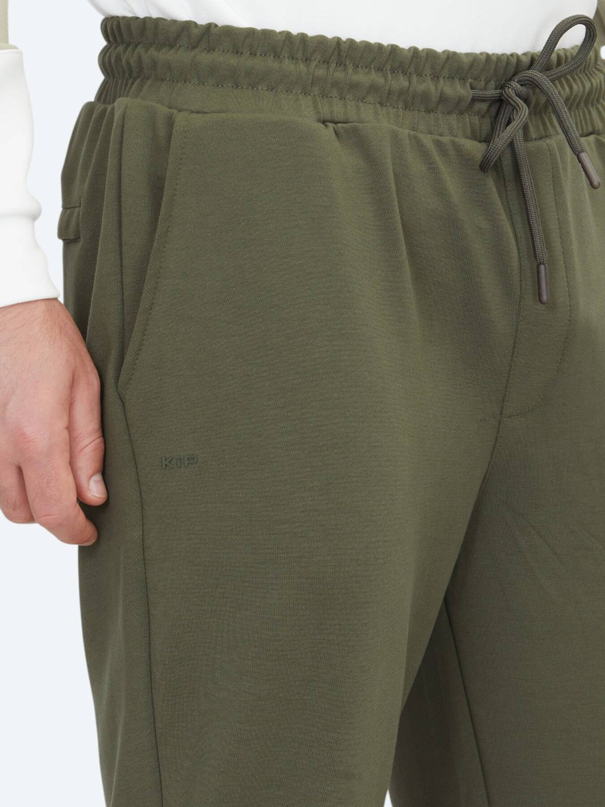 Khaki-Sweatpants