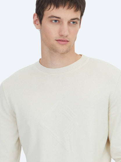 Ecru Strickpullover