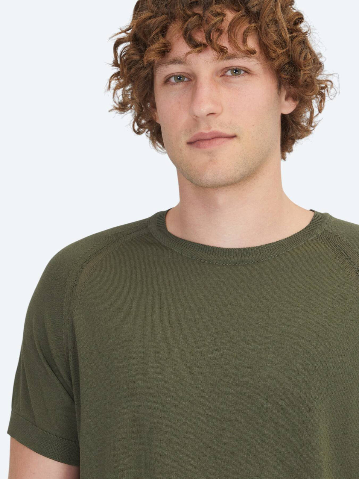 Khaki Strickwaren