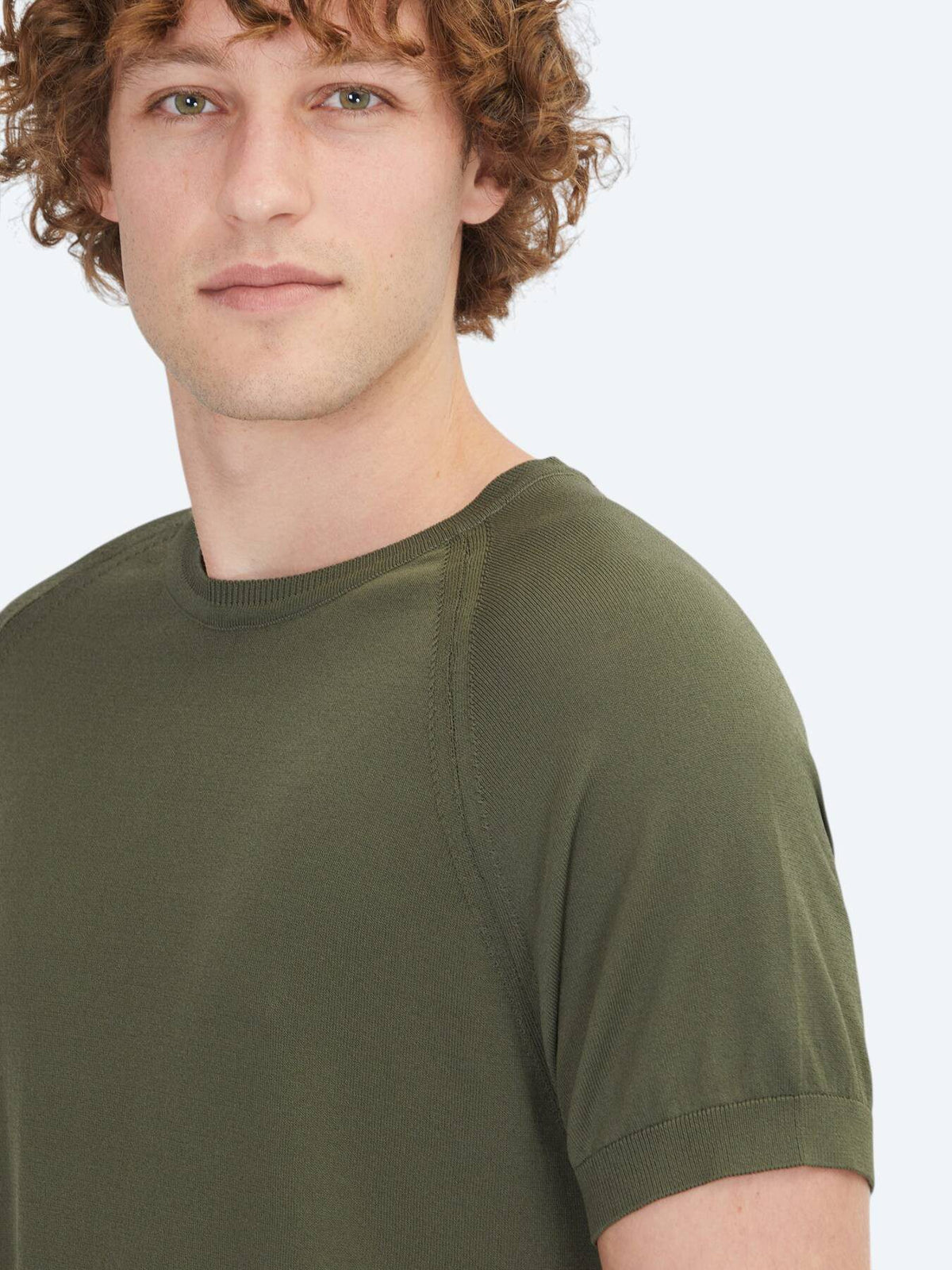 Khaki Strickwaren