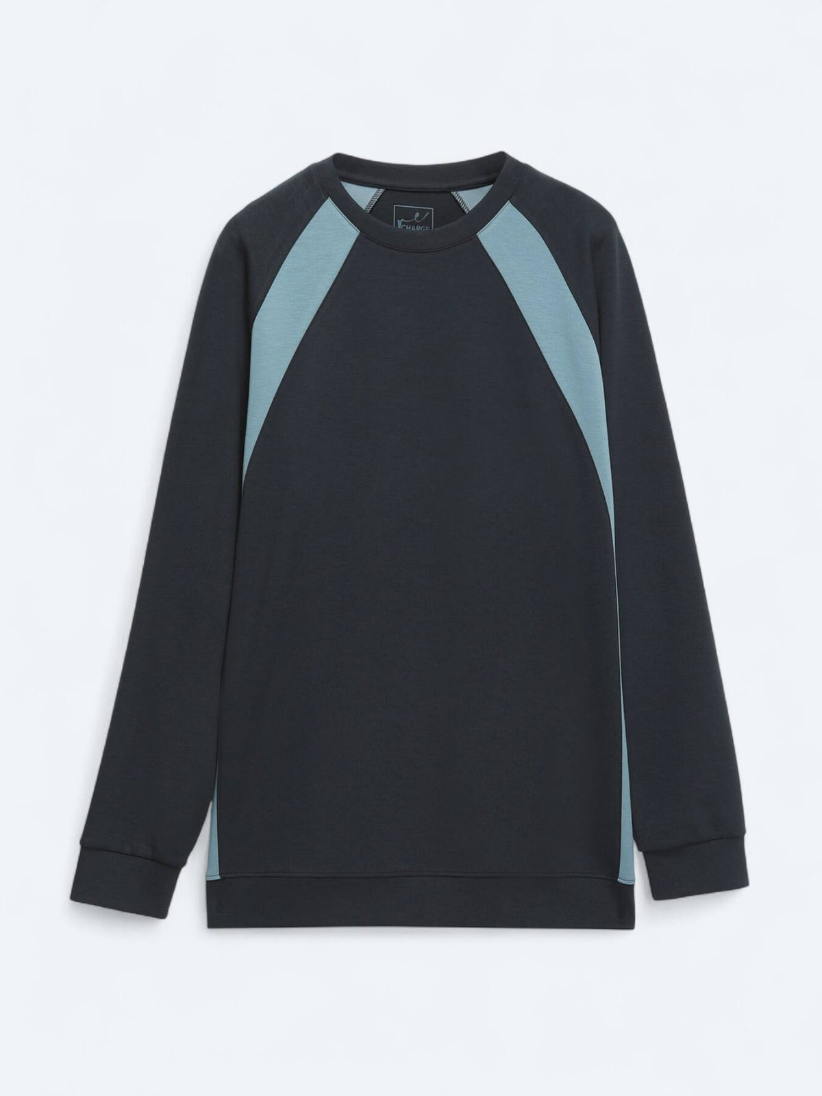 Marineblauer Rundhals Pullover