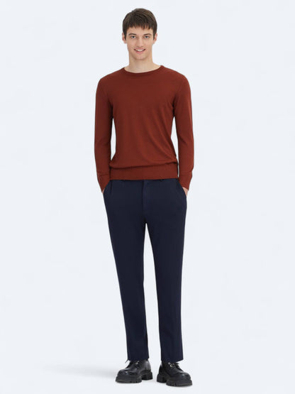 Rote Strickpullover