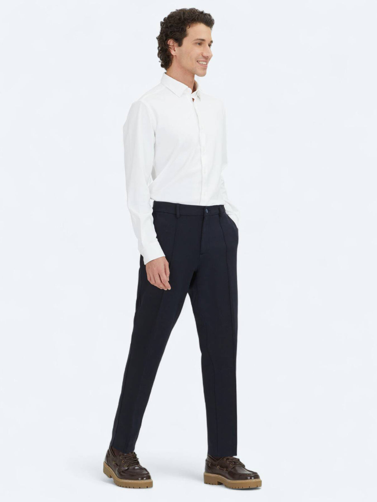 Navy Blaue Jogginghose aus Baumwollmix