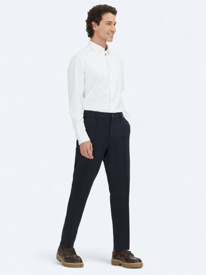 Navy Blaue Jogginghose aus Baumwollmix