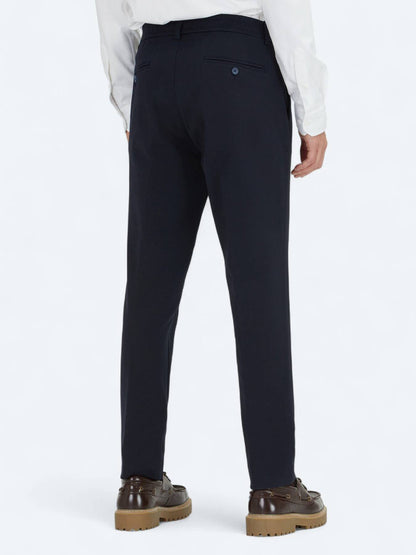 Navy Blaue Jogginghose aus Baumwollmix