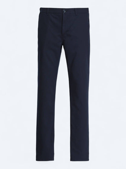 Navy Blaue Velours Jogginghose Casual