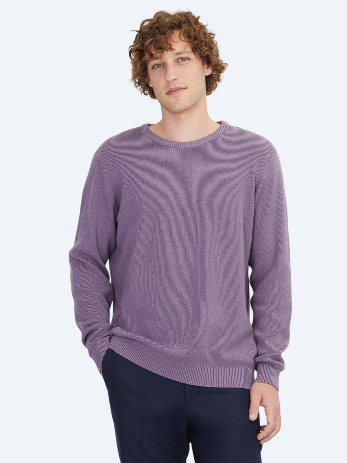 Lila Strickpullover