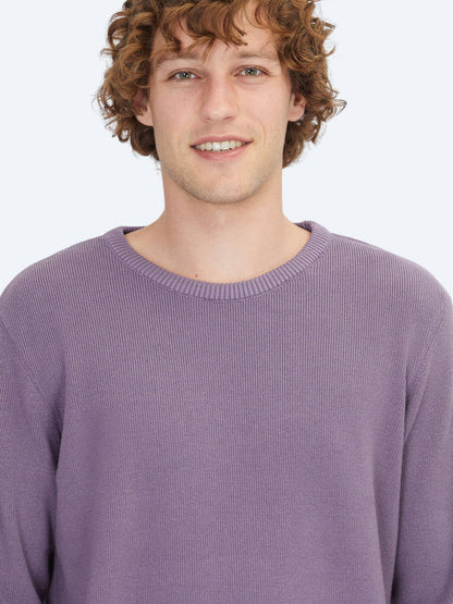 Lila Strickpullover