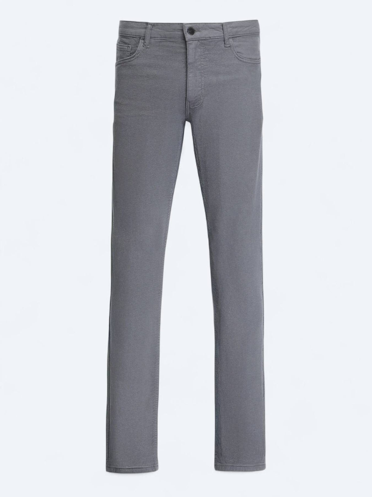 Hartkohle Weben Slim Fit Freizeit Baumwollmischung Hose