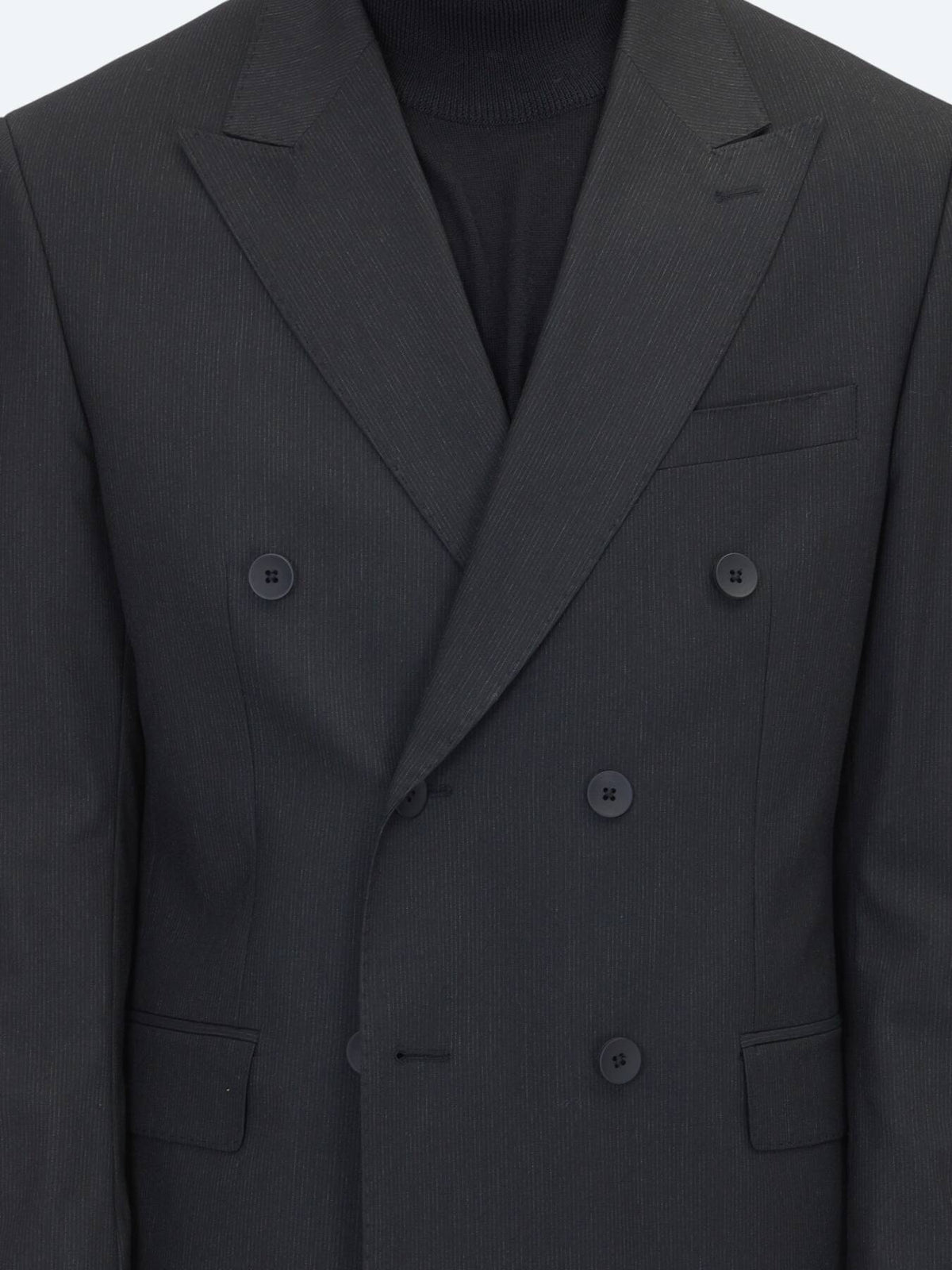 Schwarzer Micro Modern Fit Anzug