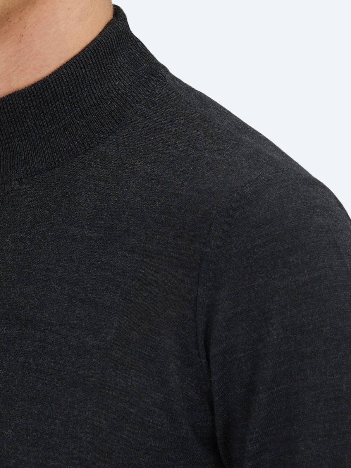 Kohle Strick Sweatshirt