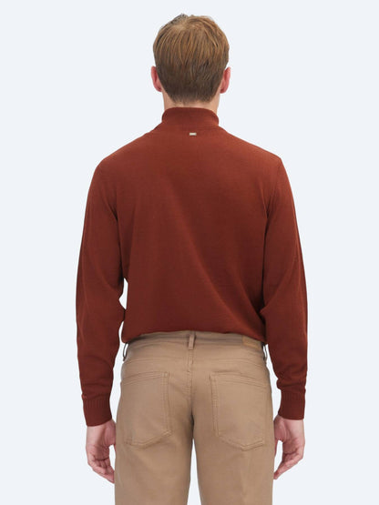 Rotes Strickoberteil Sweatshirt