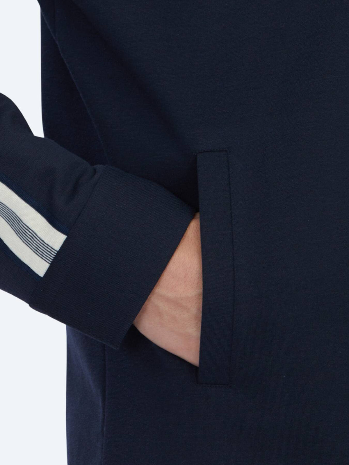 Marineblaues Overshirt