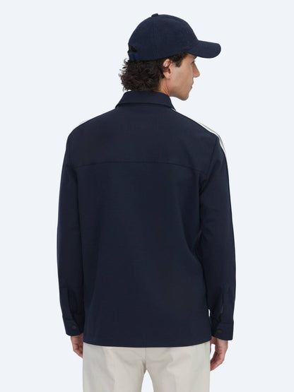 Marineblaues Overshirt