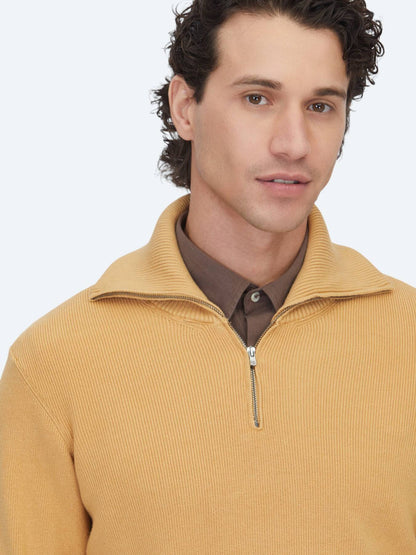Safran Strickpullover